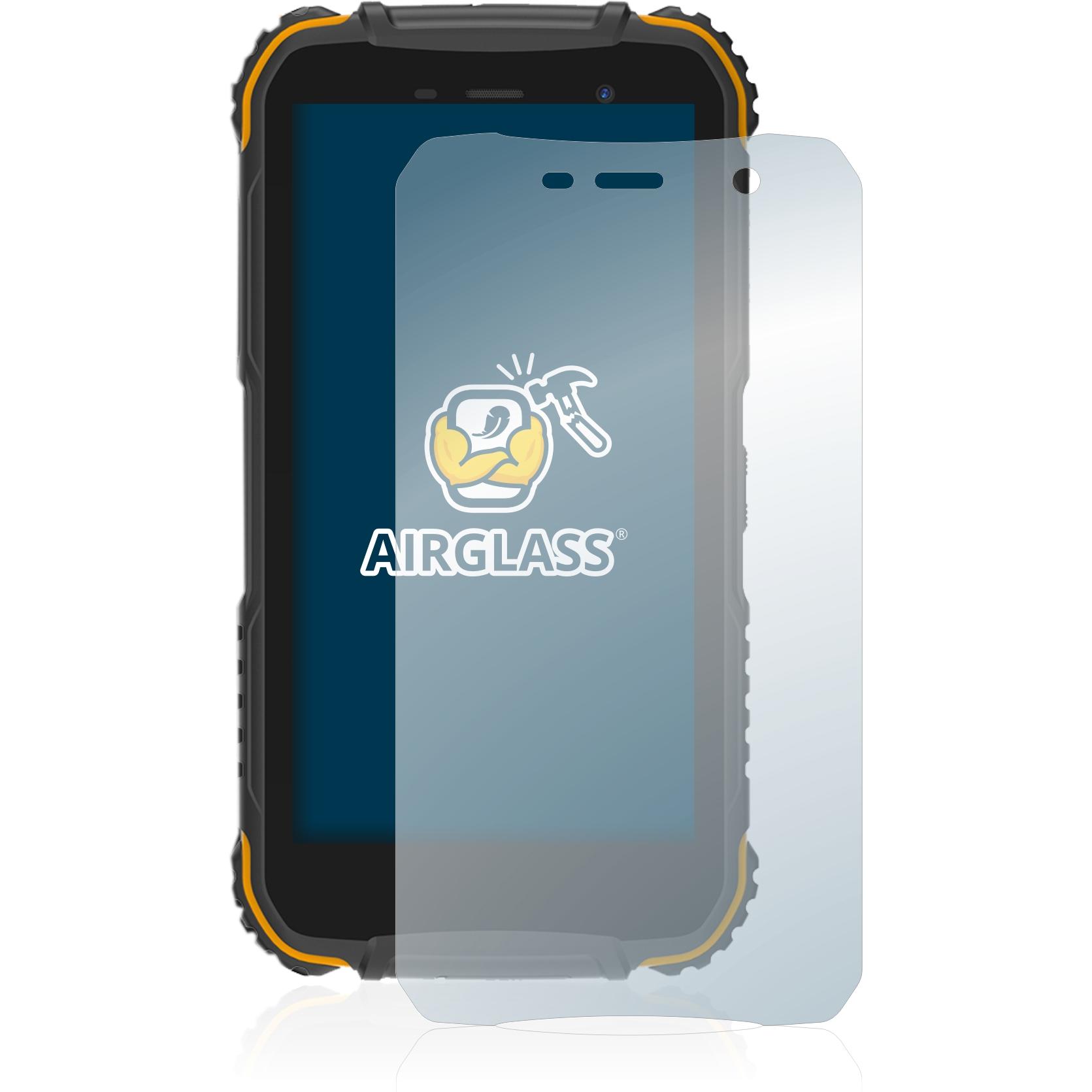 Thumbnail - BROTECT AirGlass Panzerglasfolie (1 Stück, Doogee S35), Smartphone Schutzfolie, Transparent