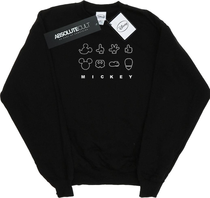 Immagine prodotto Disney Mickey Mouse Deconstructed Felpa Uomo (3XL)