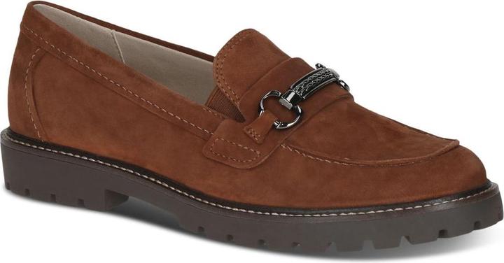 Cognac suede