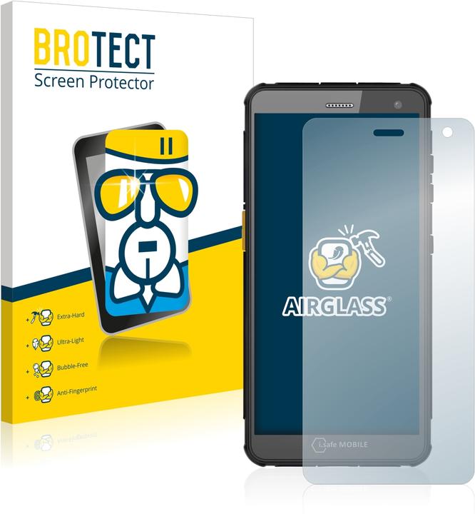 Actual product image BROTECT AirGlass Glass (1 pcs., i.safe mobile IS655.2)