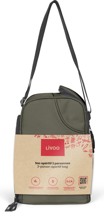 Actual product image Livoo 2-person aperitif bag