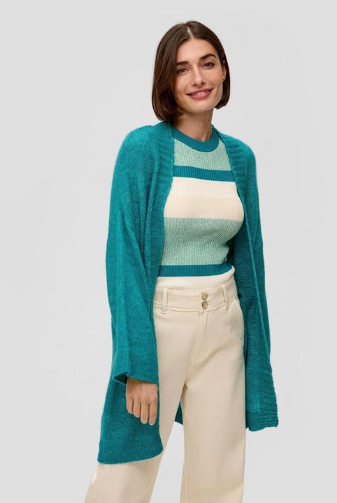 Produktbild s.Oliver Strickjacke Strickjacke im Oversize-Schnitt (38)