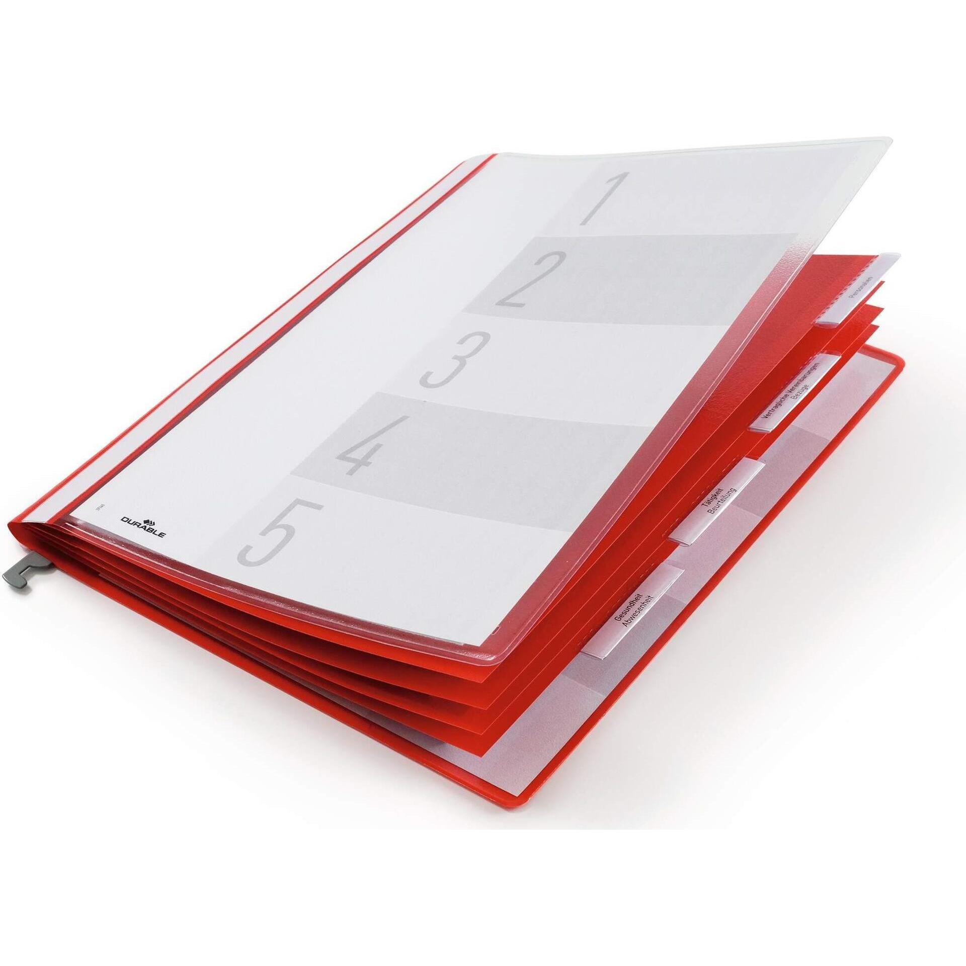 Durable, Informationsschild, Personalhefter mit Hängeschiene A4 SB-Verpackung 1 ST 255403