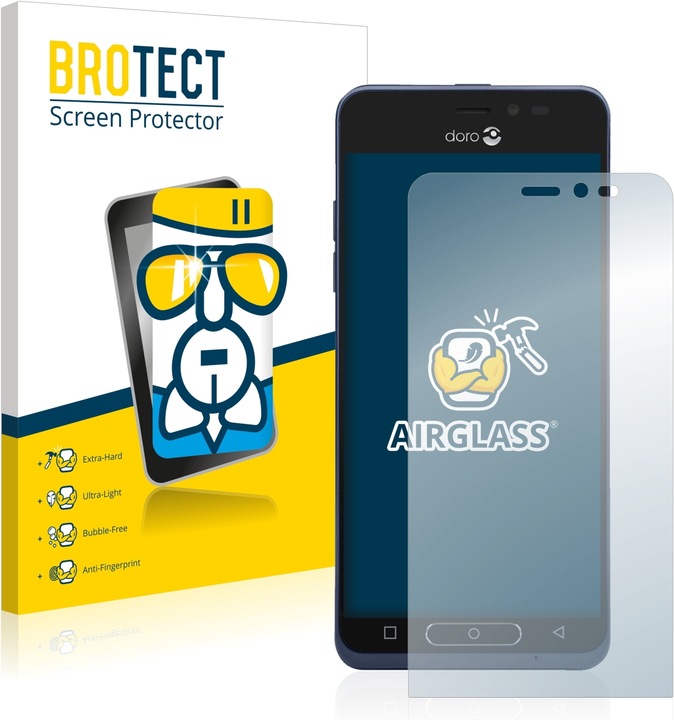 Actual product image BROTECT AirGlass Glass (1 Piece, Doro 8035)