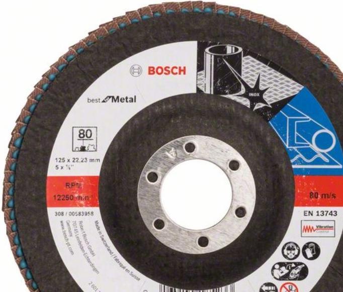Produktbild Bosch Professional Zubehör PRO X571 Fächerschleifscheibe (80)