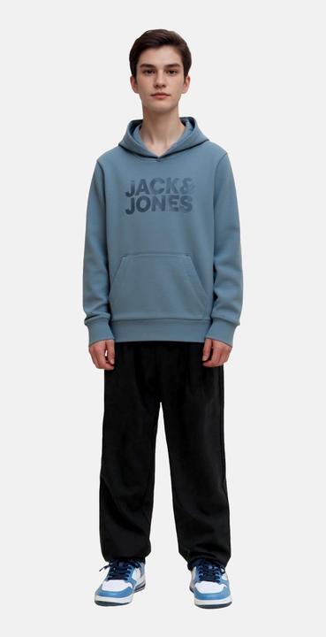 Actual product image Jack & Jones Jjecorp Logo Sweat Hood Noos Jnr (164)