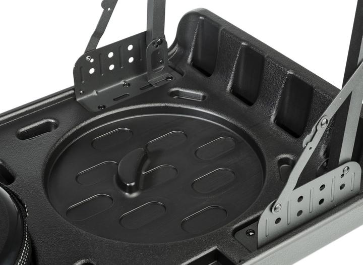 Produktbild Wedo Camping Set 1 Tisch und 2 Teleskophocker NXT schwarz