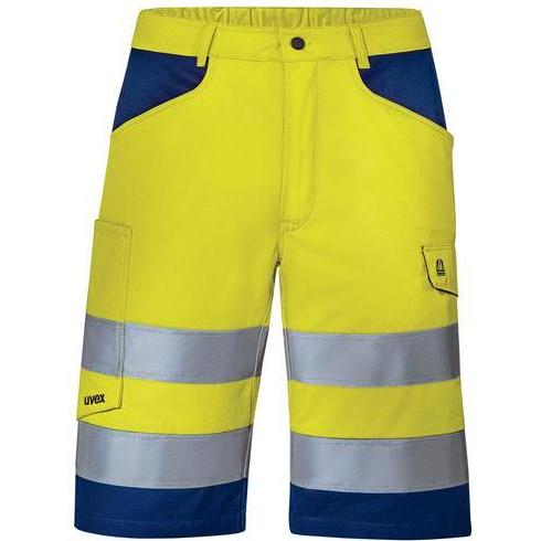 Uvex Safety, Arbeitsjacke, Bermuda uvex Construction gelb, warngelb 56 (56)