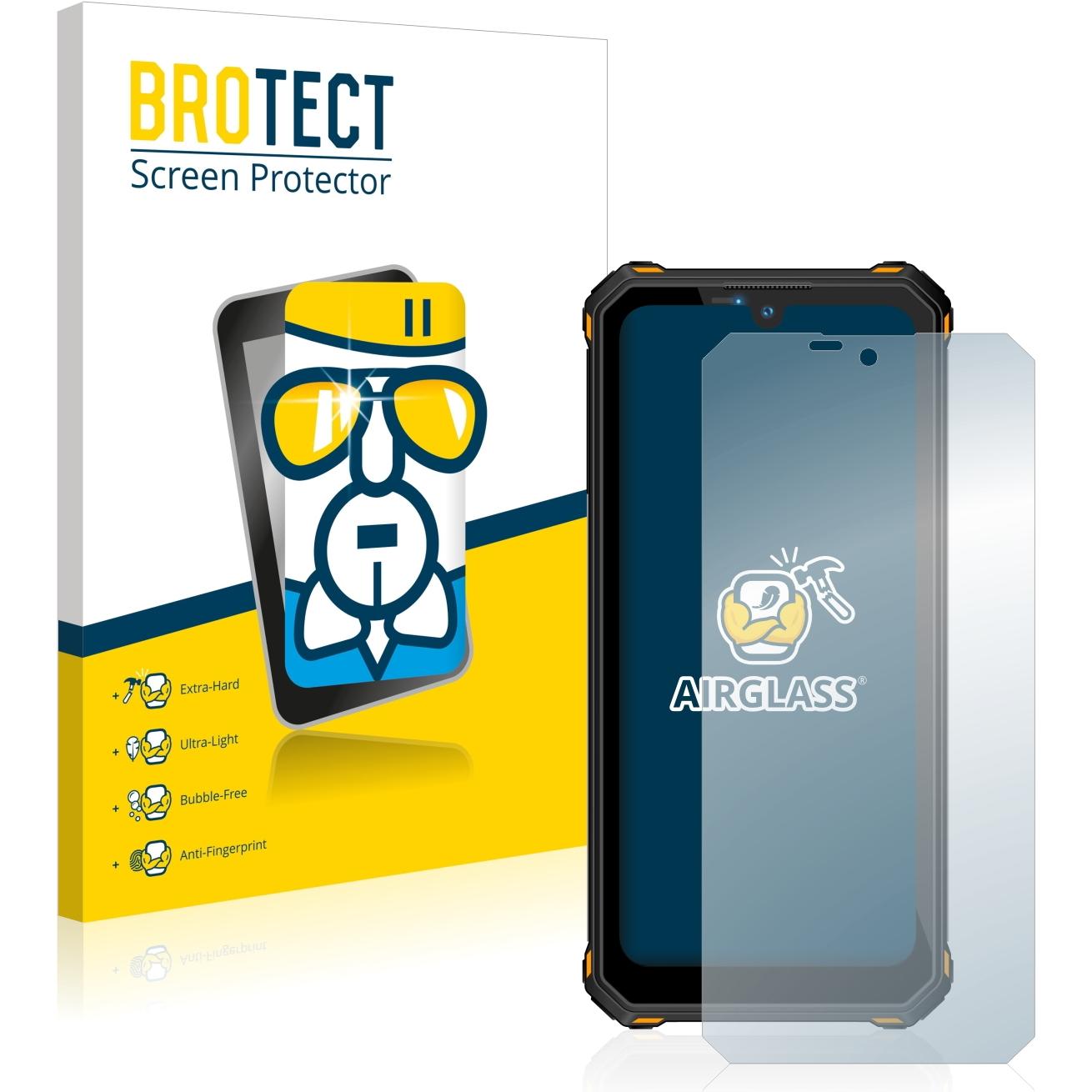 Thumbnail - BROTECT AirGlass Premium (1 Stück, Oukitel WP15), Smartphone Schutzfolie, Transparent