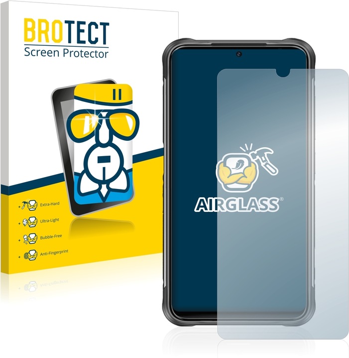 Actual product image BROTECT AirGlass Glass (1 Piece, Umidigi bison)