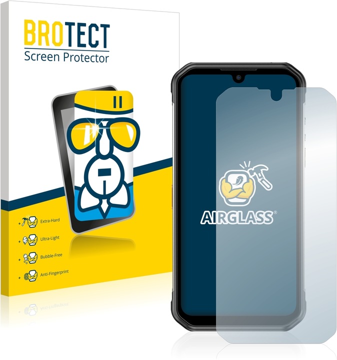Actual product image BROTECT AirGlass Glass (1 Piece, Ulefone Armor 11T 5G)