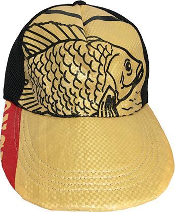 Image du produit Bekos Upcycling - Capuchon de base en sacs d'aliments pour poissons recyclés jaune (Taille unique)