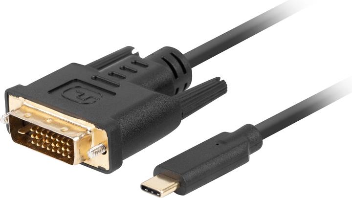 Lanberg USB tipo C - DVI-D (0.50 m)