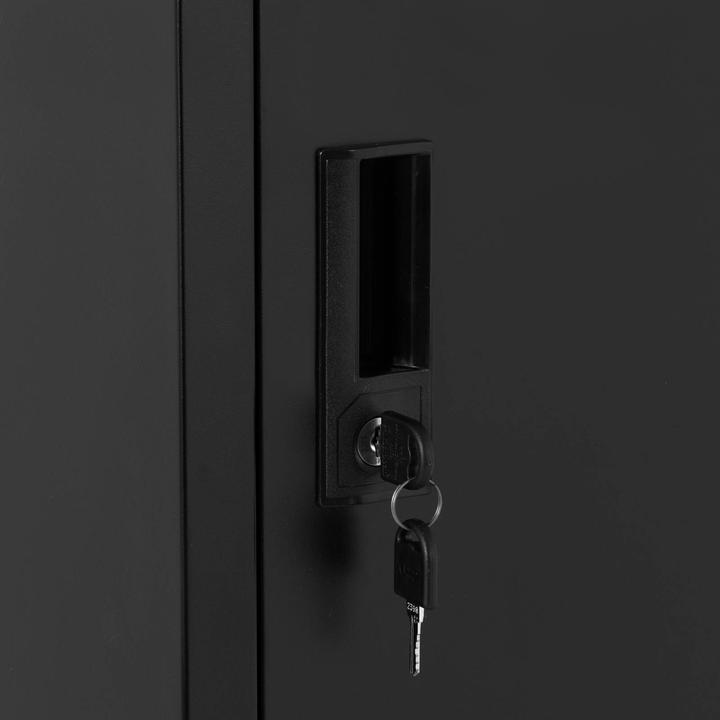 Produktbild Fromm & Starck Spindschrank Schliessfachschrank Metallschrank abschliessbar 6 Spinde 200 kg (90 x 45 cm)