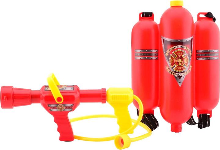 Produktbild Johntoy Feuerwehr-Wasserpistole mit Panzer (Tank Integriert)
