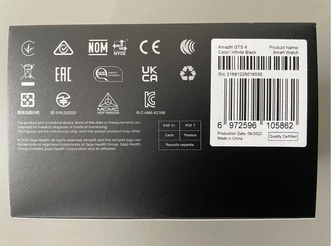 Image du produit Amazfit GTS 4 (43 mm)