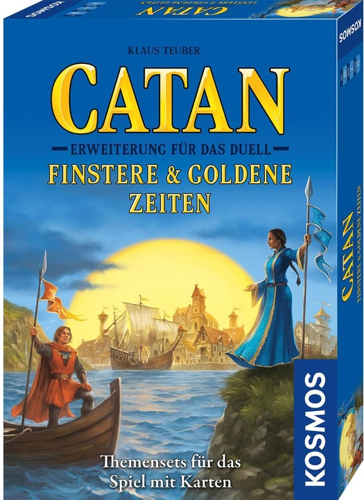 Image du produit Kosmos Catan- Extension pour le Duel- Dark & Golden Times (Allemand)