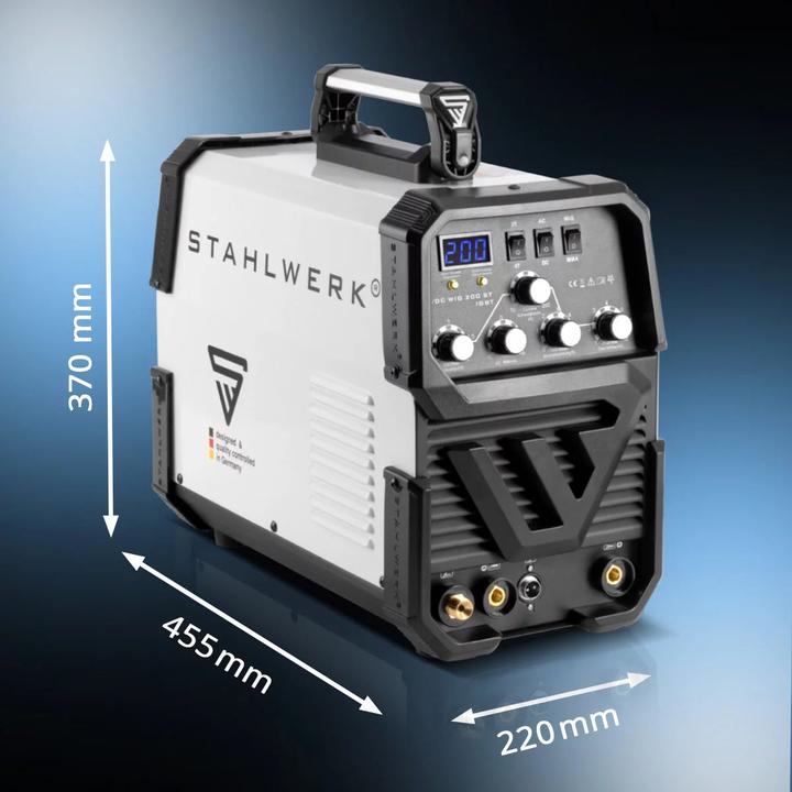 Actual product image Stahlwerk Combination welder AC/DC TIG 200 ST IGBT 200 amps