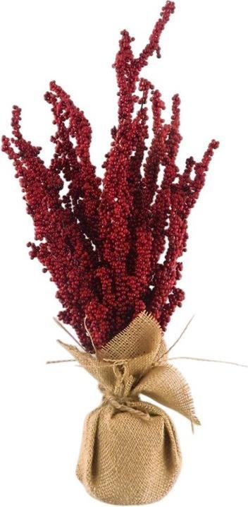 Christmas To Artificial plant Christmas Touch, red, 48 cm