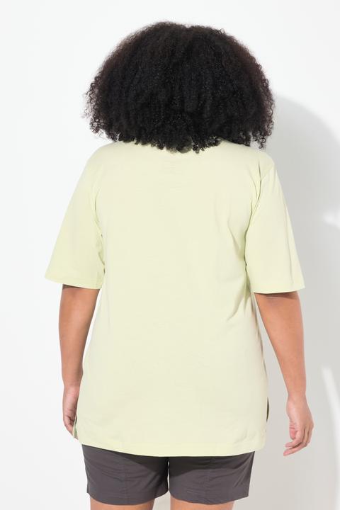 Immagine prodotto Ulla Popken T-shirt dalle linee morbide con scollo a V e mezze maniche (68)