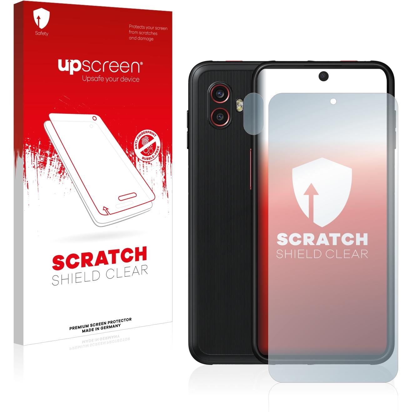upscreen Scratch Shield Displayschutz (1 Stück, Samsung Galaxy XCover 6 Pro), Smartphone Schutzfolie, Transparent