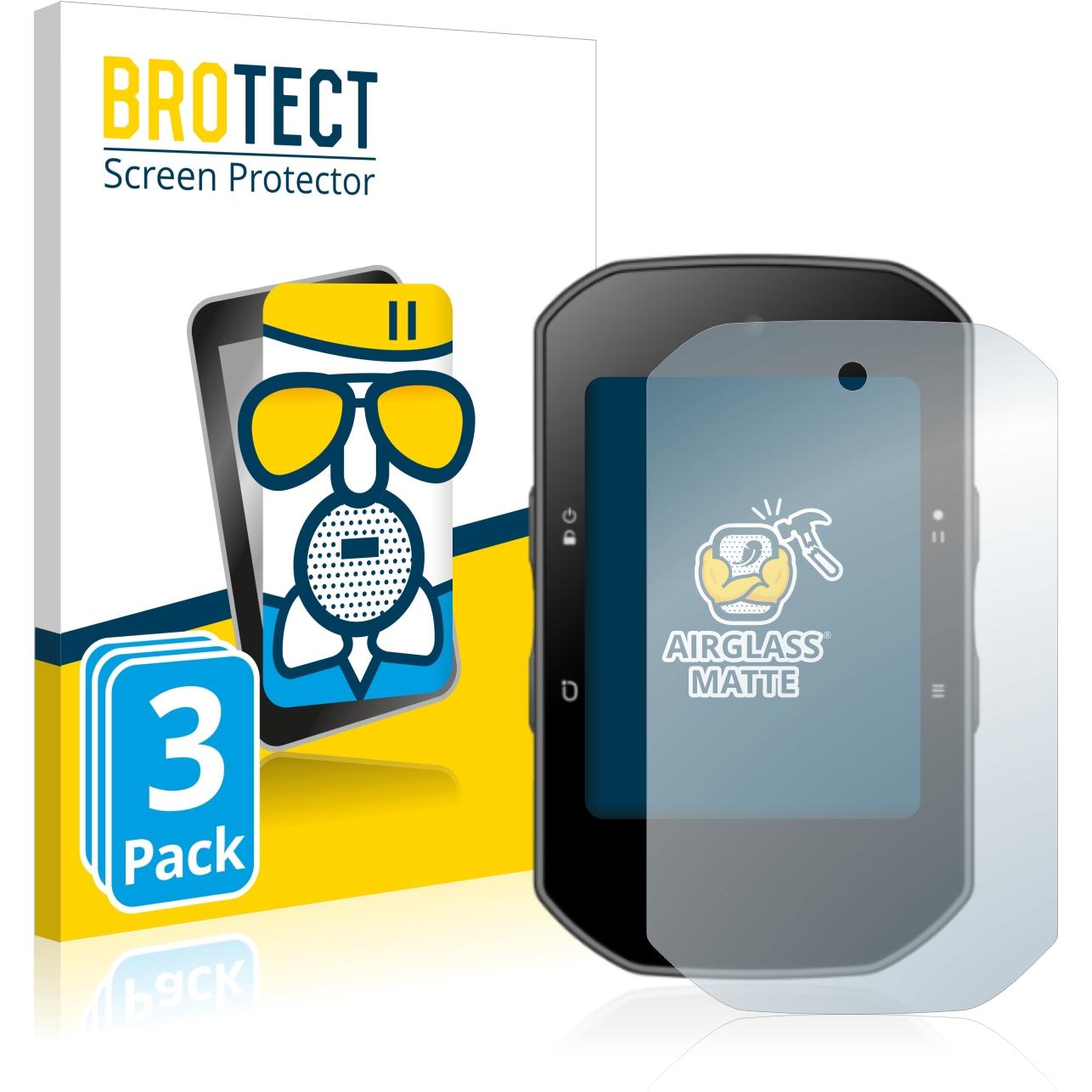 BROTECT AirGlass Panzerglasfolie Matt (3 Stück, S500), Tablet Schutzfolie