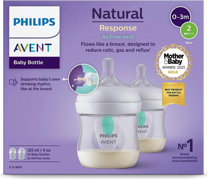 Productafbeelding Philips Avent Natuurlijk antwoord AirFree (125 ml)