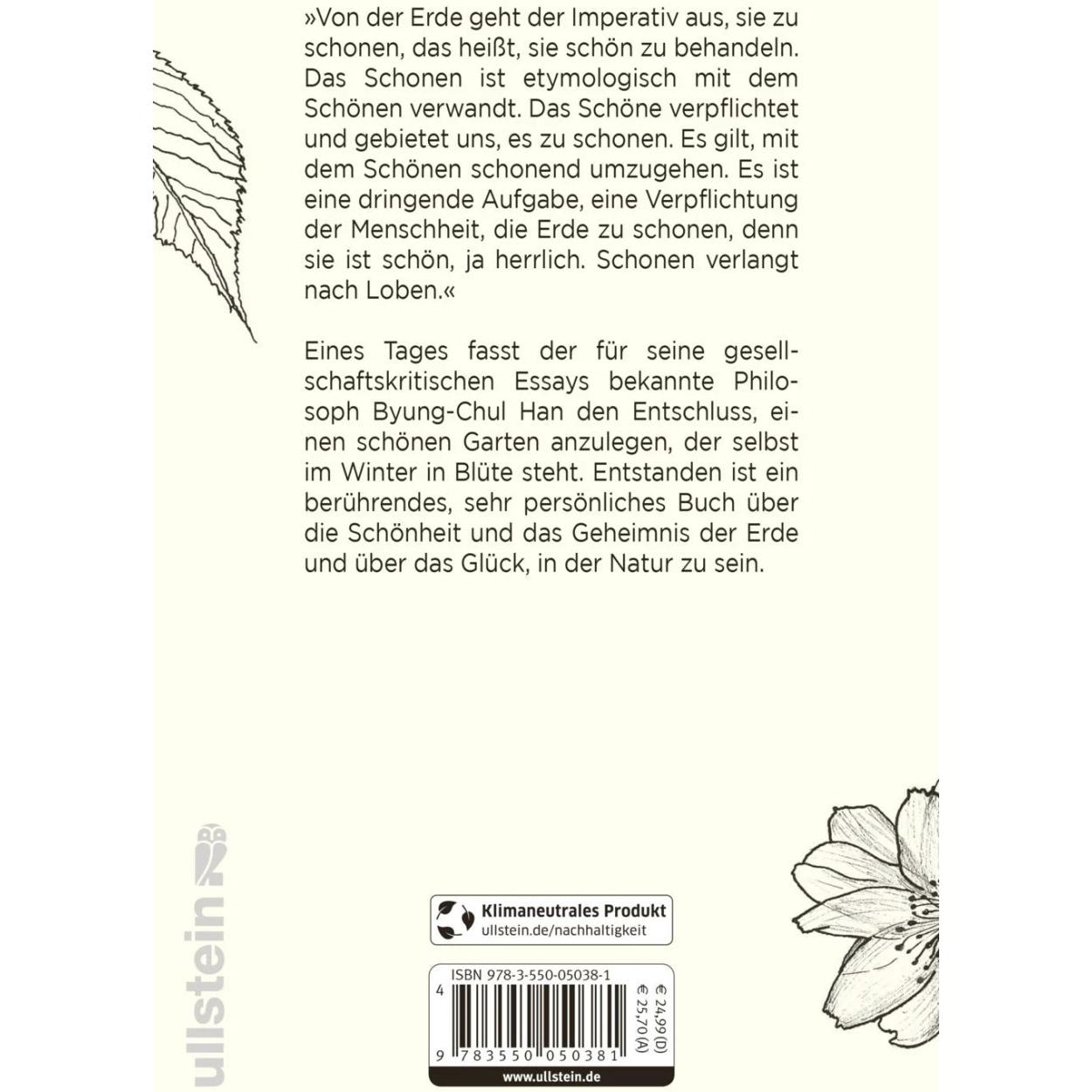 Thumbnail - Lob der Erde, Sachbücher von Byung-Chul Han