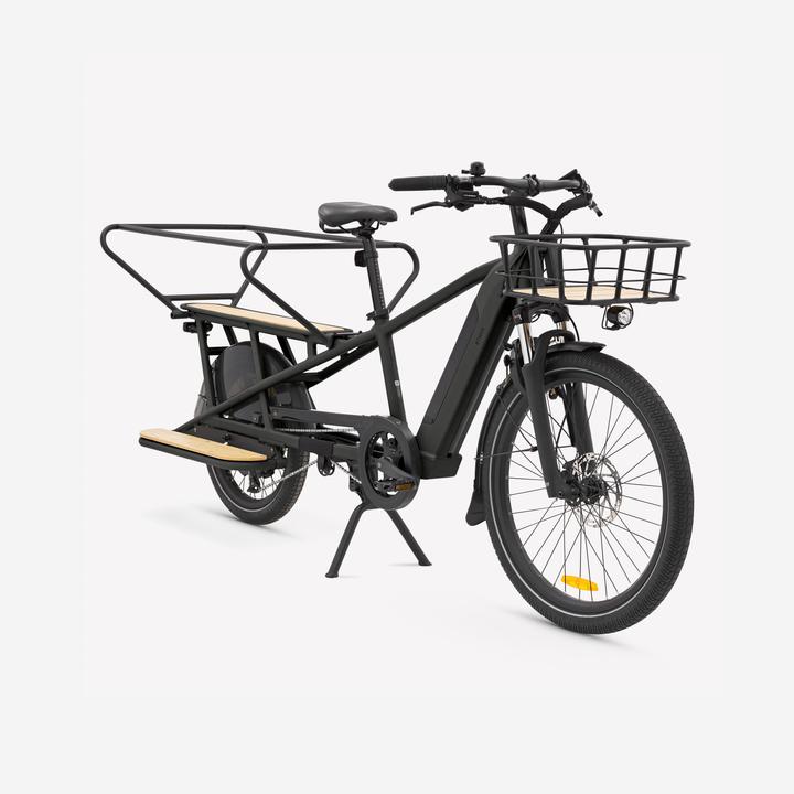 Produktbild Btwin E-Lastenfahrrad Cargobike R500E Longtail V2 schwarz