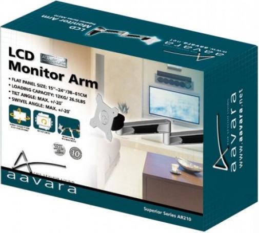 Image du produit Aavara Superior Series AR210 - Kit de montage (bras articulé) (Mur, 24", 12 kg)
