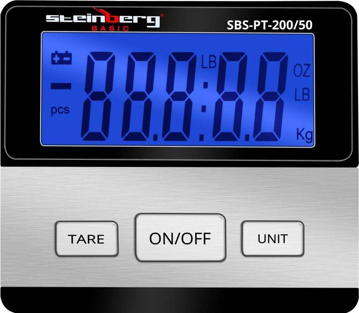 Produktbild Steinberg Paketwaage 200Kg Präzisionswaage Briefwaage Plattformwaage Tischwaage 50G