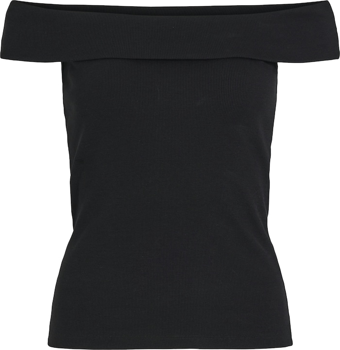 Actual product image Vila Ribbed off-shoulder top (L)