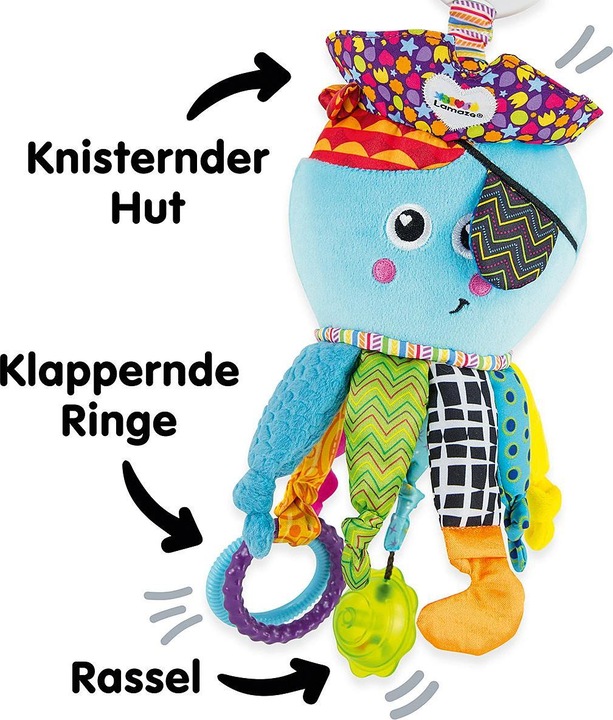 Produktbild Tomy Lamaze Kapitän Kalimari