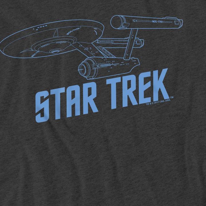 Immagine prodotto Enterprise Maglietta Outline Adulto Unisex (S)