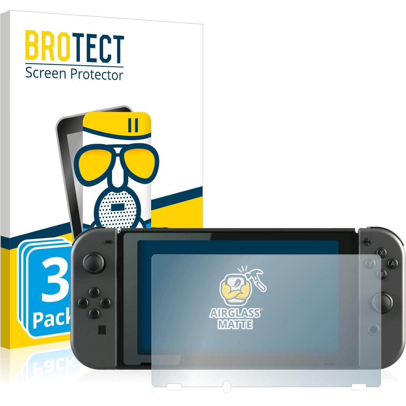 Thumbnail - BROTECT AirGlass Panzerglasfolie Matt (DSi XL), Weiteres Gaming Zubehör, Grau