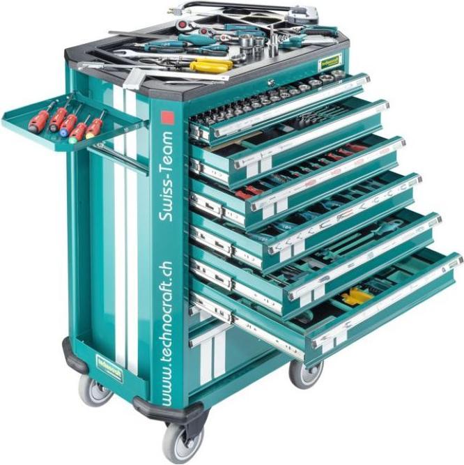 Immagine prodotto technocraft Carrello da officina Swiss Team 297 pezzi (297 x)