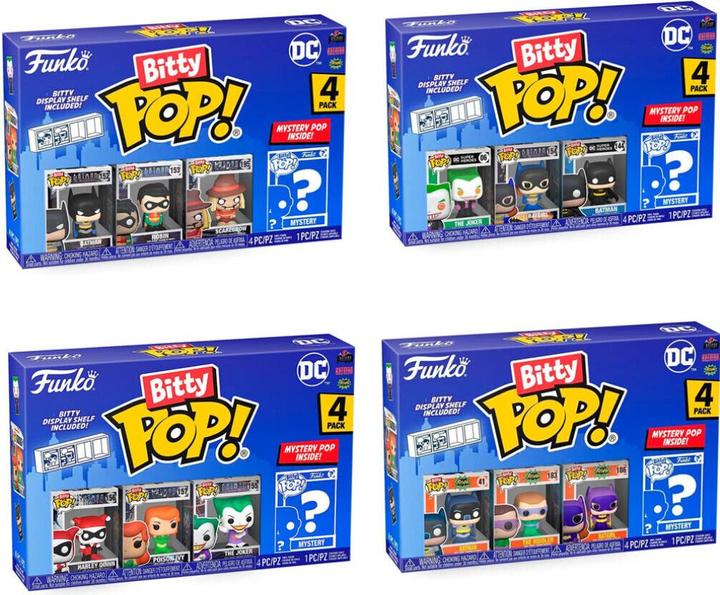 Produktbild Funko BITTY POP! 4 Pack Display da 12pz DC Comics