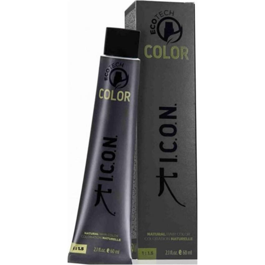 I.C.O.N., Haarfarbe, ECOTECH COLOR natural color #6.1 dark ash blonde 60 ml (6.1)