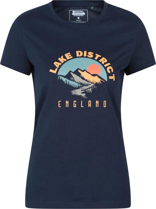 Actual product image Mountain Warehouse Womens/Ladies Lake District Sunrise T-Shirt (42)