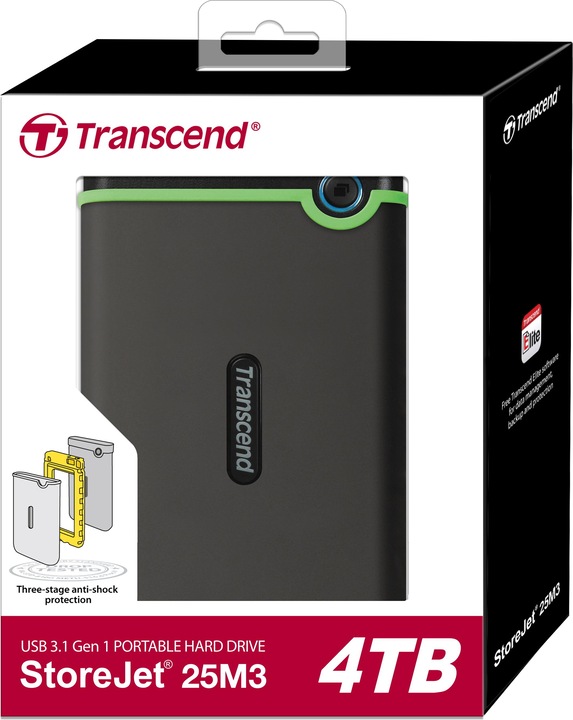 Immagine prodotto Transcend StoreJet 25M3 (4 TB)