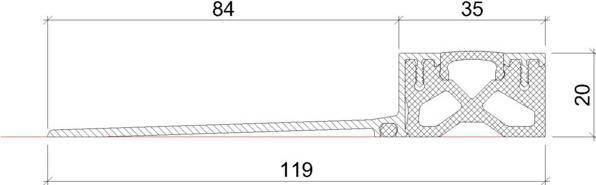 Produktbild Hebgo Schwellenprofile 174