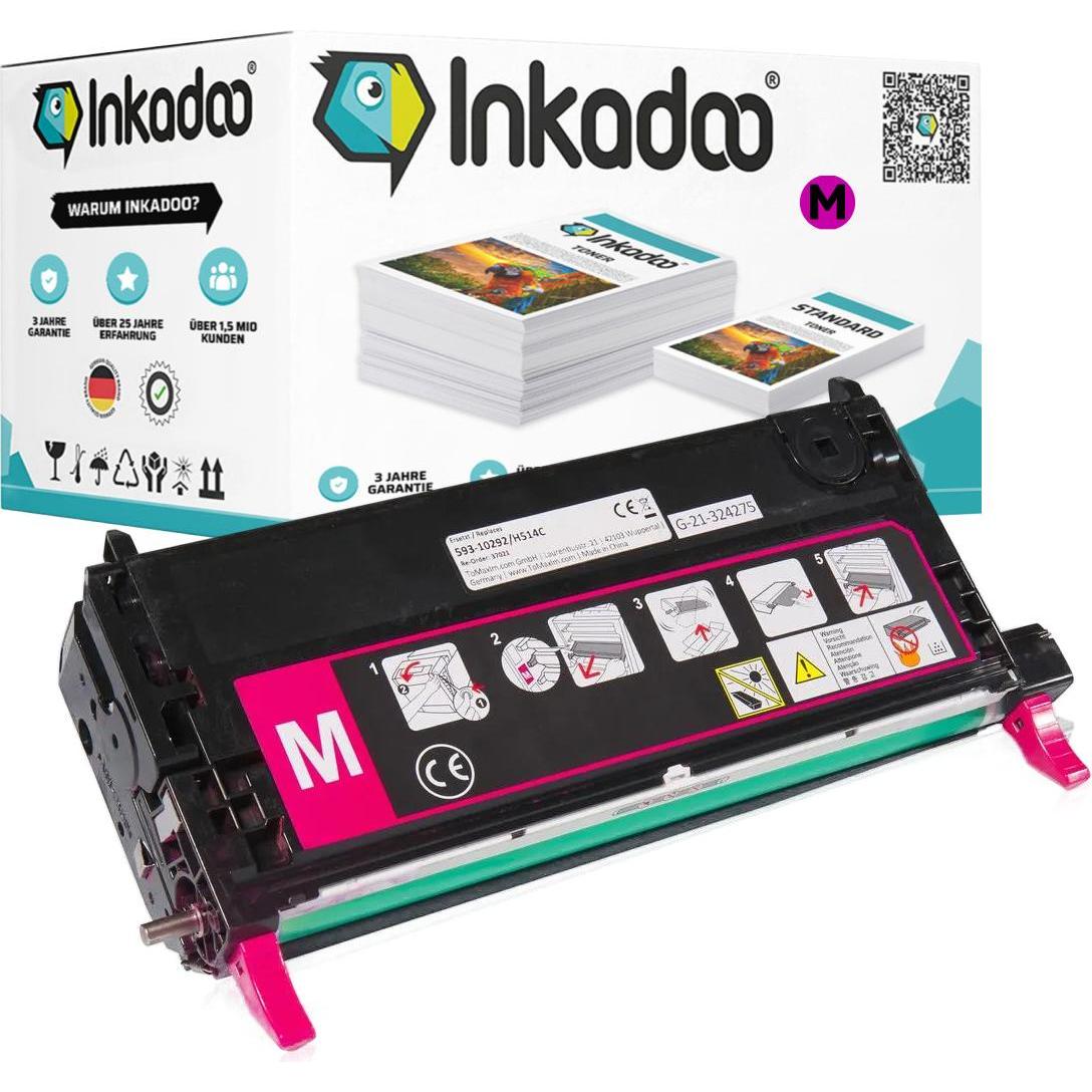 Inkadoo, Toner, Toner kompatibel zu Dell 593-10291 / H515C Toner, gelb Gelb (Y)