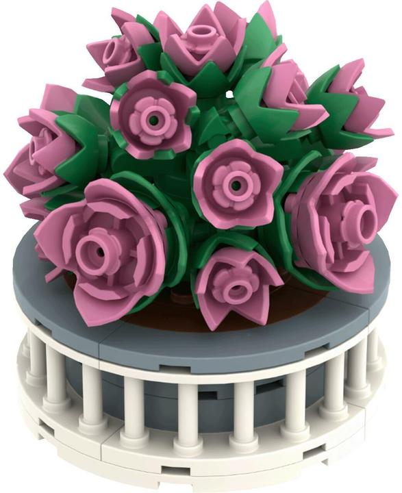 Image du produit Brixies Plus Mini Blume Flower Charm 7cm 102T