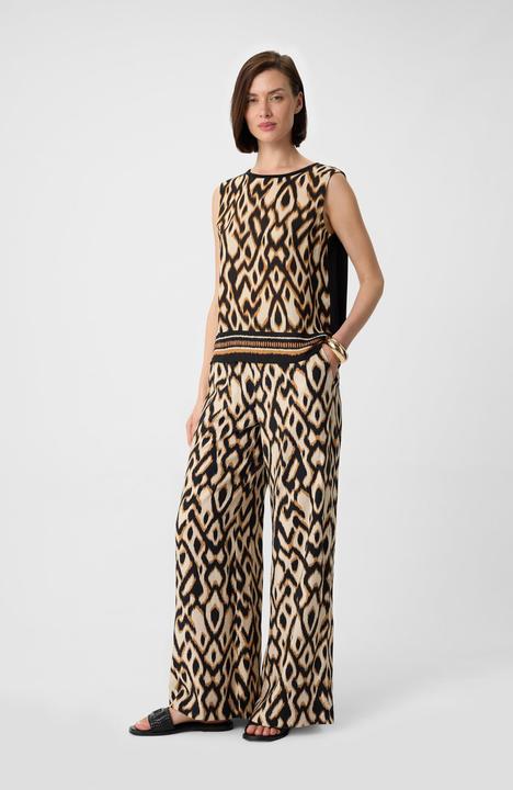 Immagine prodotto Comma T-Shirt Ärmelloses Blusenshirt mit All-over-Print (32)