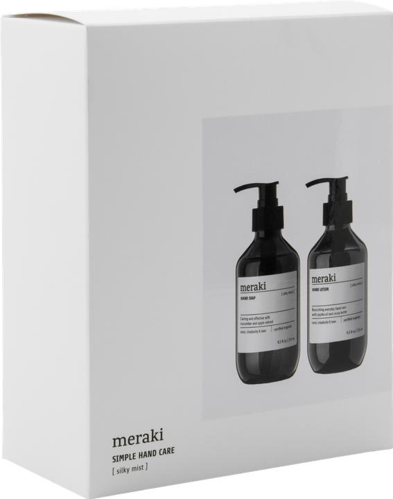 Produktbild Meraki Gift box, Silky Mist, Simple hand care, 275 ml (Körperpflegeset)
