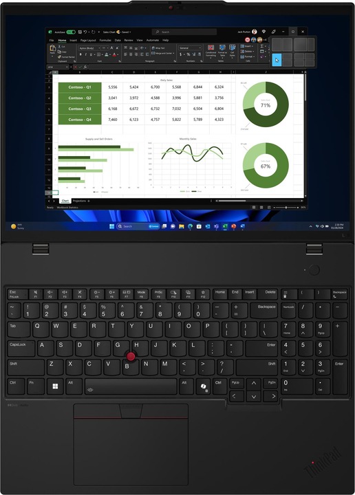 Produktbild Lenovo ThinkPad L16 Gen 1 (16", AMD Ryzen 5 PRO 7535U, 16 GB, 512 GB, DE)