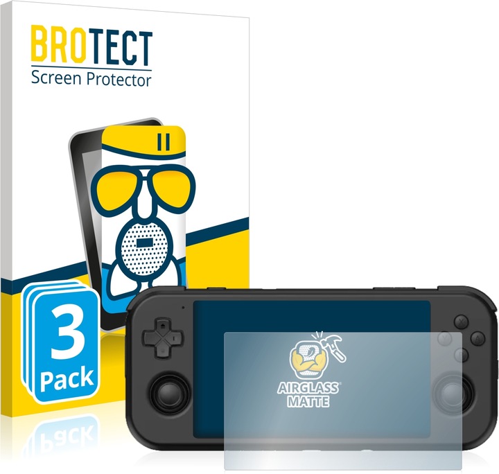 Produktbild BROTECT AirGlass Panzerglasfolie Matt (3 Stück, Pocket 3)