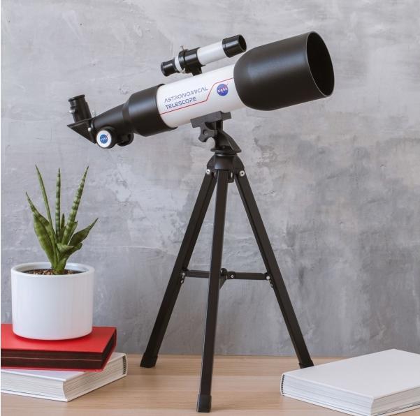 Immagine prodotto Nasa Pollici in su! Telescopio sono telescopi e con treppiede bianco