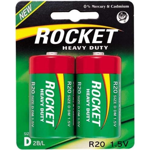 Rocket R20-2BB (D) Blistera iepakojuma 2gb (2 pz., D), Batterie + pile