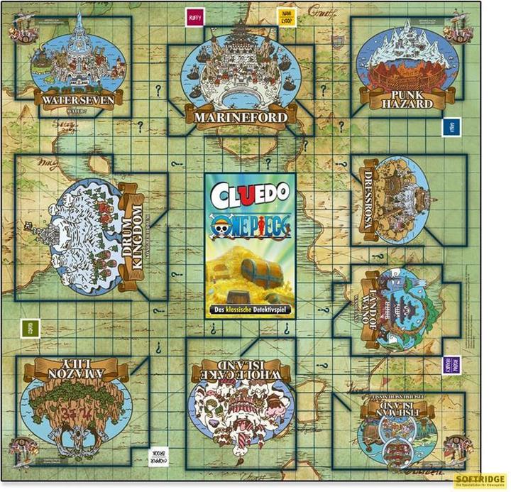 Actual product image Winning Moves Cluedo: One Piece (German)